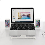 Portable Folding Laptop Stand - Aluminum Alloy, Multifunctional