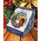 Story of Clara and the Nutcracker Glass Ornament Limited Edition by G. DeBrekht - Christmas Decor - 73884