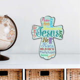 Jesus Cross Easter Door Decor by G. DeBrekht - Easter Spring Decor - 8198715H