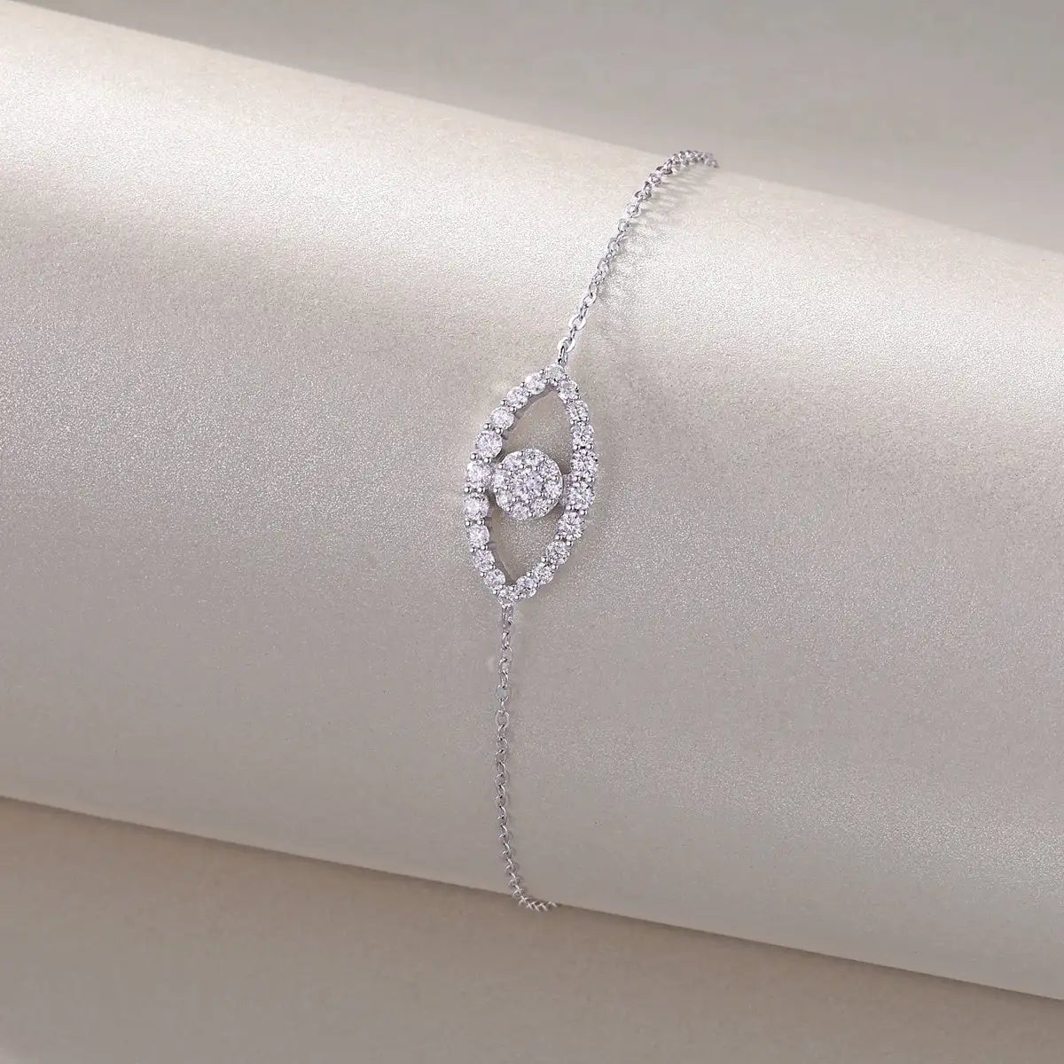 Wishing Elf Luxury Fashion Mosan Diamond S925 Silver Bracelet - Lootquake