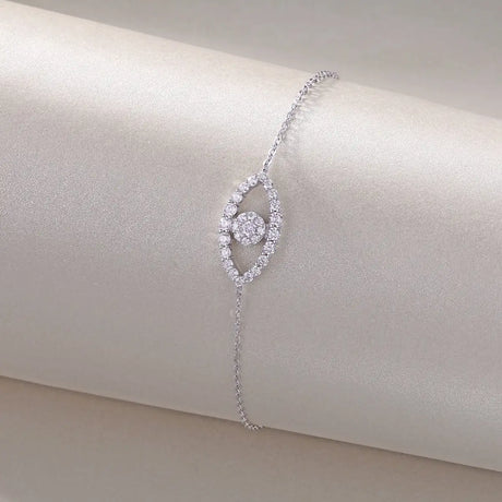 Wishing Elf Luxury Fashion Mosan Diamond S925 Silver Bracelet - Lootquake