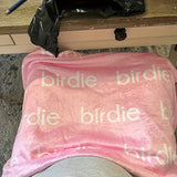 1pc Custom Blanket - Soft Flannel Sofa Blanket with Exclusive Personalized Gift for Son or Daughter, Blanket Name, Unique and Thoughtful Present for Loved Ones