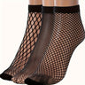 3 pares de calcetines sexys para mujer, talla grande, elásticos, calados, de rejilla, transpirables, cortos.