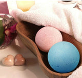 6 pcs Organic Bath Bombs Bubble Bath Mint Lavender Rose Flavor - Lootquake