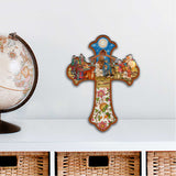 Nativity Cross Nativity Door Decor by G. DeBrekht - Nativity Holiday Decor - 8191164H