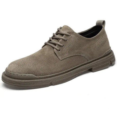 Men's Leather Casual Outdoor Shoes - Trendy Work Shoes - Lootquake