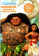 Disney - Moana - Gigantic Coloring & Activity Book - 200 Pages - Lootquake