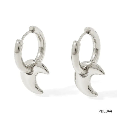 XINGX Earrings Stainless Steel Glossy Earrings - Lootquake