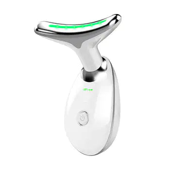 Beauty Facial Massager, 7 Color Wavy Acne Beauty Microcurrent Facial Device Skin Firming for Face Neck Beauty Device, - Lootquake
