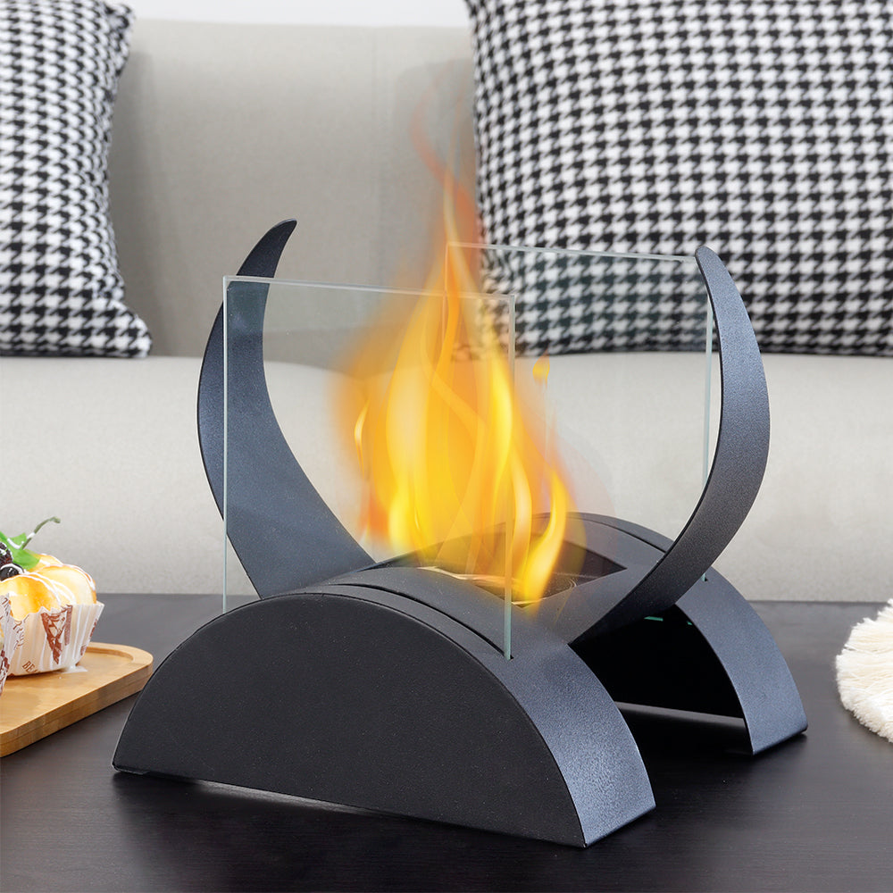 7.5"H Tabletop Bio Ethanol Fireplace-4