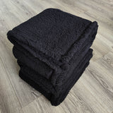 Tapis de couchage en polaire Sherpa ultra doux pour toutes races et tailles, couverture chaude et apaisante pour chien - Lavable en machine
