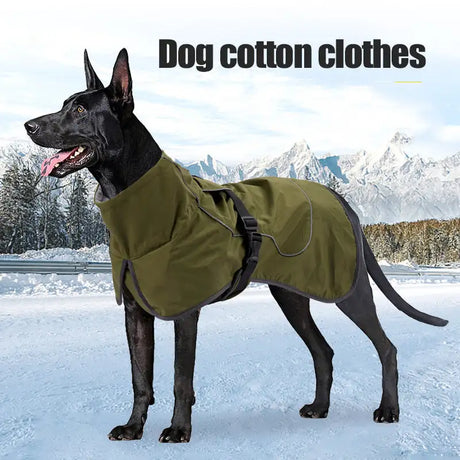 Medium And Large Dogs Handsome Winter Warm Clothing Snowproof Pet Supplies - Lootquake