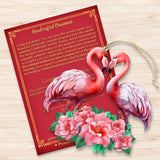 Flamingos Love Wooden Ornaments by G. DeBrekht Love Kids Family Decor - 8611039