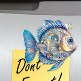 Ocean Crew Decorative Wooden Magnets Set of 6 by G. Debrekht - Coastal Decor - 8090065G-S6