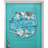 Coastal Holiday Door Wreath by G. DeBrekht - Coastal Holiday Decor - 8185306-2H