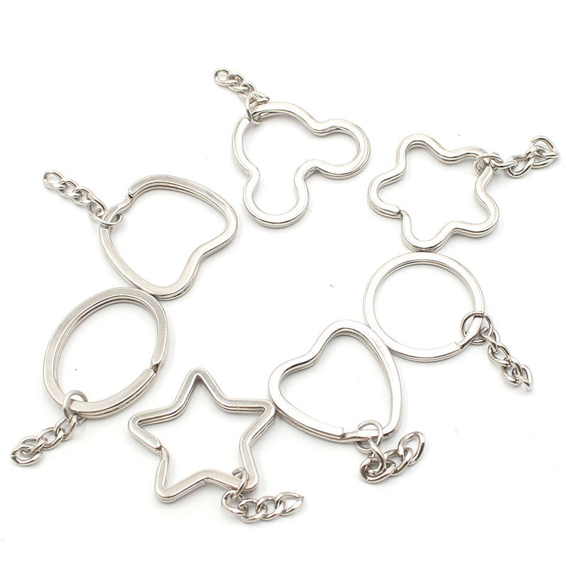 Silver Keychain Phone Pendant