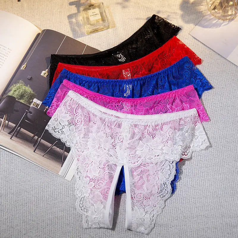 Sexy Lingerie Underwear XL Sexy Lace Crotch - Lootquake