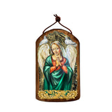 Ángel con paloma, adorno religioso cristiano sagrado - Decoración inspiradora - 87026