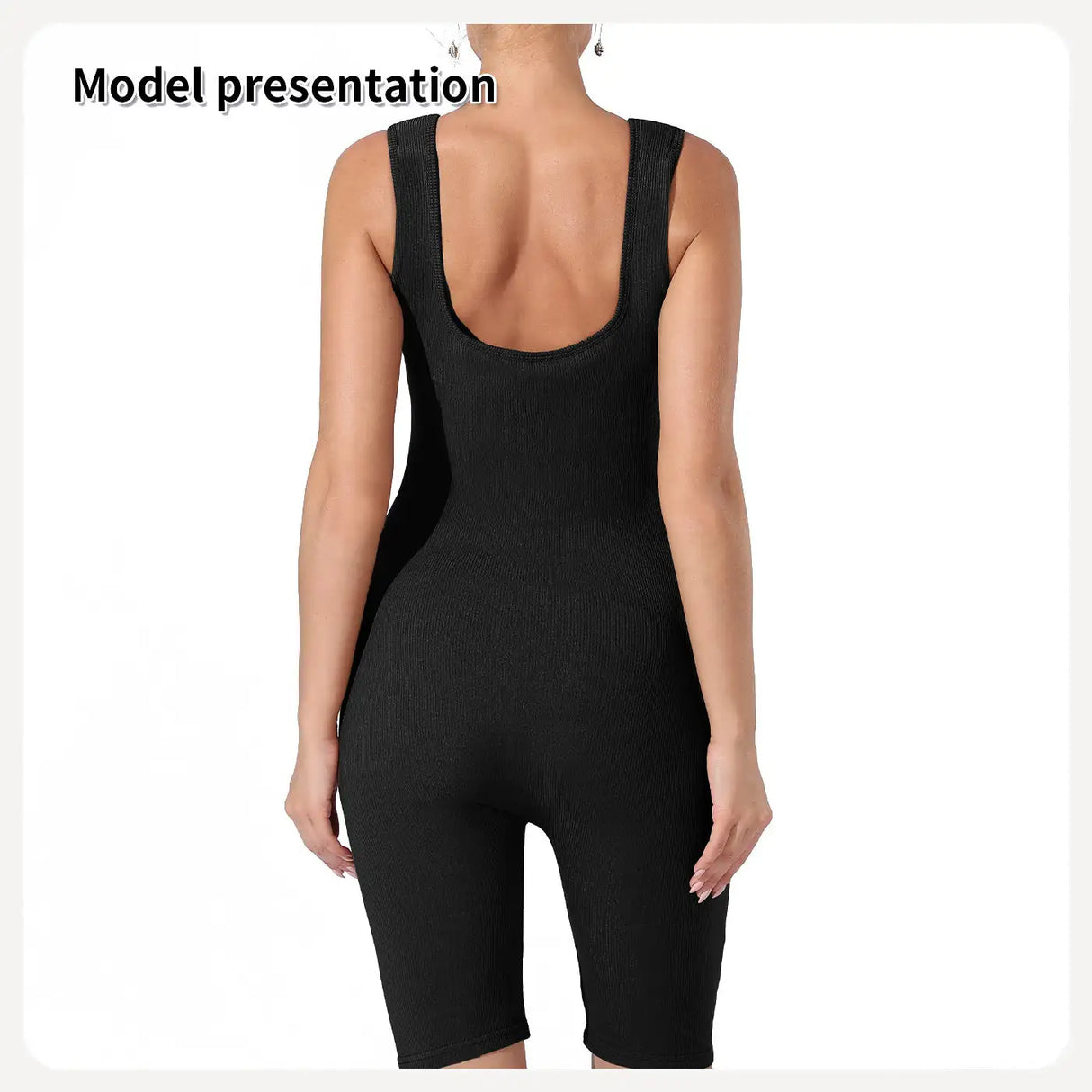 Women's Fashion Simple Solid Color Bodysuit - Lootquake