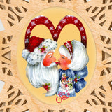 Merry Kissmas Tree Topper by Jamie Mills-Price - Christmas Decor - 89471-MP