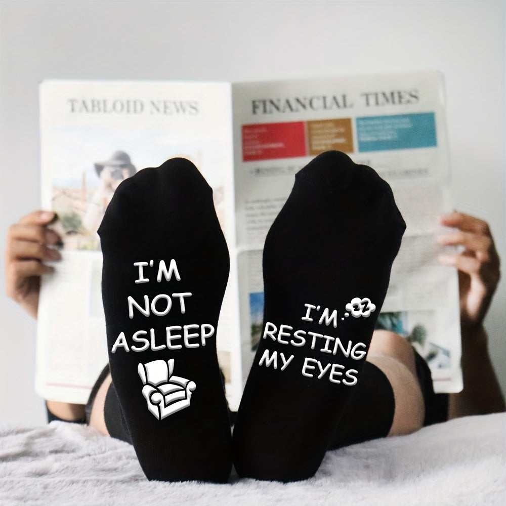 1 Pair Funny Socks Novelty Fun Gifts For Men Dad, Gifts From Daughter Grandpa, Christmas Birthday Gifts For Dad Grandpa Husband Boyfriend Best Dad Grandad Papa Ever Gifts For Funny Fathers Day Gifts From Daughter Wife Son Gir