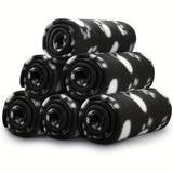 6 pack Cozy 24x28 Inch Paw Print Blanket for Dogs and Cats - Soft and Warm Bed Cover for Ultimate Comfort Christmas Gift