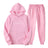 Men's And Women's Fleece-lined Sweater Suit Autumn And Winter Heart Figure Hoodie - Lootquake