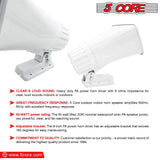 5Core Universal PA Horn Speaker 50W 6x4