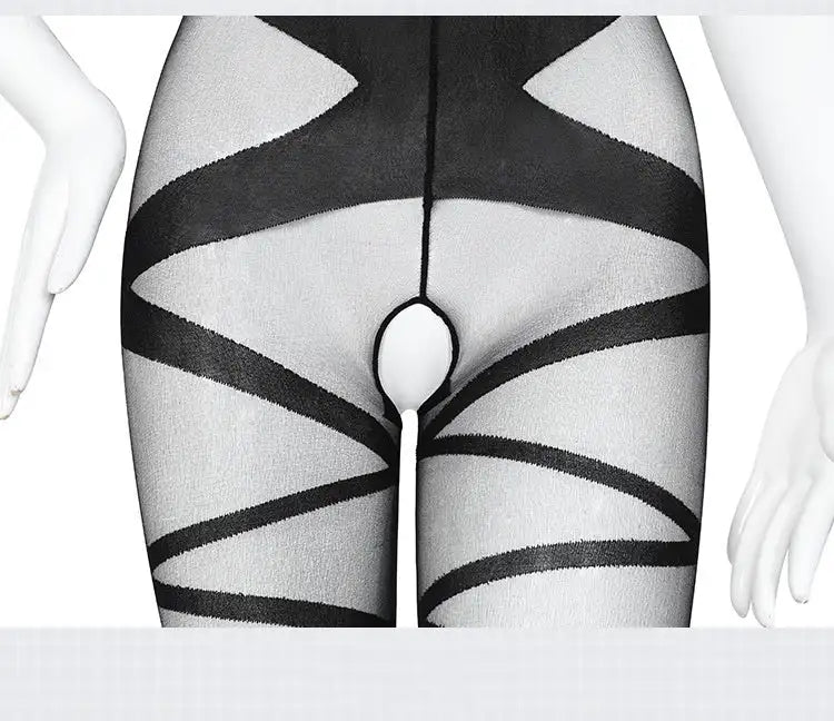 Women's Sexy Lingerie Set One-piece Socks - Lootquake