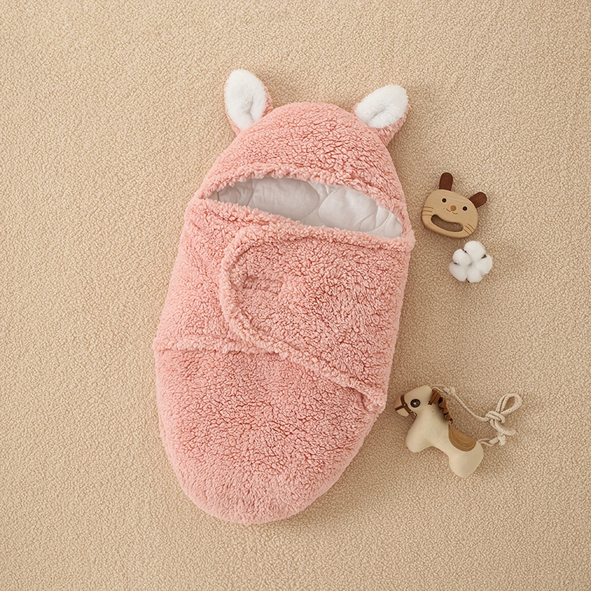 Gigoteuse luxueuse et douce pour bébé - Couverture douillette et chaleureuse pour les 0 à 6 mois - Gigoteuse sécurisée pour filles et garçons - Cadeau unisexe idéal pour Noël, Halloween et Thanksgiving