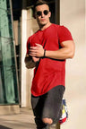 Men's Casual Short-sleeved Sports Fitness T-shirt - Lootquake