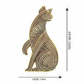 Cute Cat Brooch With Ancient Animals - Lootquake