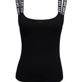 Ladies' Fashionable And Elegant Solid Color Sleeveless Tank Top - Lootquake