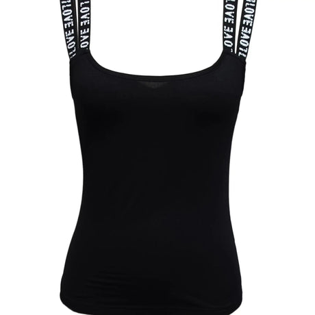 Ladies' Fashionable And Elegant Solid Color Sleeveless Tank Top - Lootquake