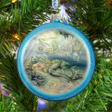 Mer Angel Glass Ornament by Josephine Wall - Coastal Sea-Life Decor - 744-411-JW