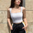 Sports Bra For Women Strappy Medium Support Push Up Padded - Lootquake