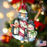 Keepers of The Light Wooden Ornaments by Jamie Mills-Price - Christmas Decor - 8457508