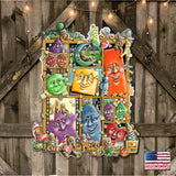 Shapes Whimsical Wall Art by Laura Seeley - Love Family Kids Decor - 8513013-LS