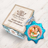 Adornos de vidrio de mercurio "Amor de Hermana" de G. Debrekht - Decoración navideña - 776010