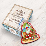Adorno costero navideño - Adornos de vidrio de recuerdo de Santa's Artistry de G. Debrekht - Decoración navideña - 777415