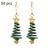 Christmas Earrings Tree Star DIY Earrings - Lootquake
