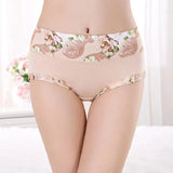 5Pcs Print Panties Women's Underwear Cute Cotton Panties Plus Size Briefs Girl Ladies Lingeries Panty Sexy Underpants For  Women