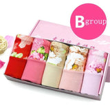 5Pcs Print Panties Women's Underwear Cute Cotton Panties Plus Size Briefs Girl Ladies Lingeries Panty Sexy Underpants For  Women