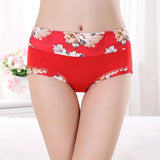 5Pcs Print Panties Women's Underwear Cute Cotton Panties Plus Size Briefs Girl Ladies Lingeries Panty Sexy Underpants For  Women
