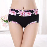 5Pcs Print Panties Women's Underwear Cute Cotton Panties Plus Size Briefs Girl Ladies Lingeries Panty Sexy Underpants For  Women