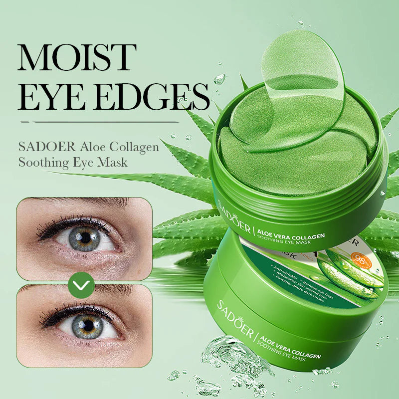 Aloe Vera Collagen Eye Mask - Lootquake