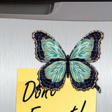 Summer Butterfly Decorative Wooden Magnets Set of 6 by G. Debrekht - Wildlife Decor - 8090012-2G-S6