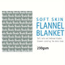 1pc Personalized Soft Flannel Blanket with Custom Name - Cozy Sofa Blanket for Son or Daughter, Unique Gift Idea with TV Blanket Function, Plush and Warm for Chilly Nights