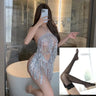 Sexy Lingerie Sexy Sequined Tassel Skirt Uniform - Lootquake