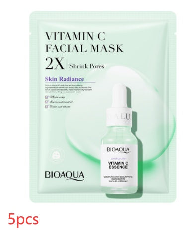 Collagen Face Mask Moisturizing Firming Face Sheet Mask Hyaluronic Acid Facial Masks Beauty Skin Care Gel Skin Care - Lootquake